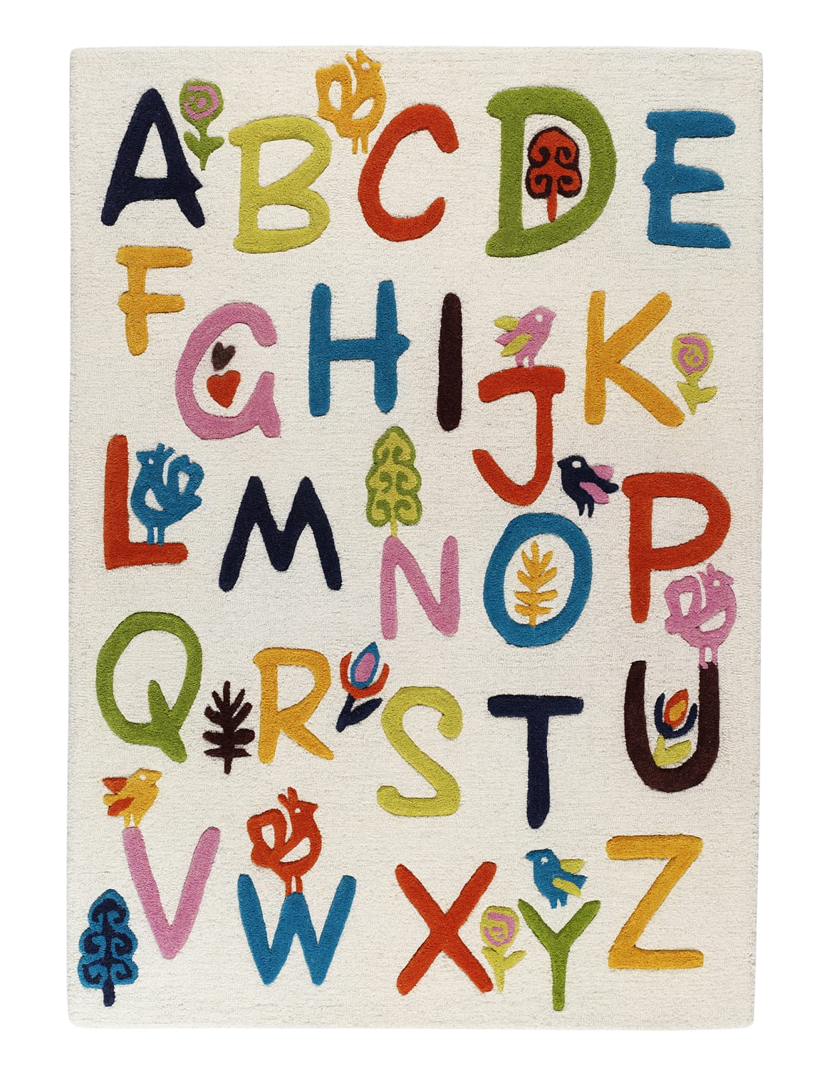 Alphabet Rug Multi Edgemix