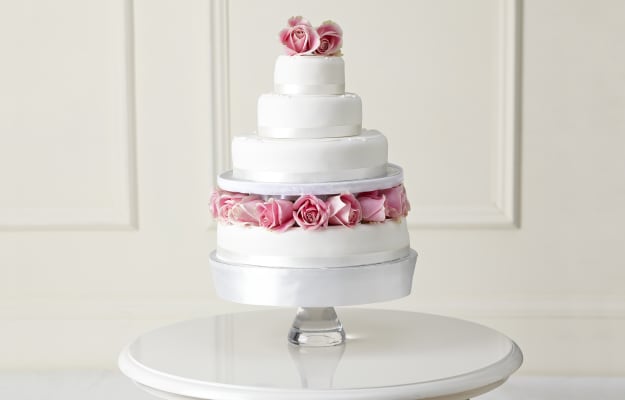 Traditional Wedding Cake - Create Your Own M&S