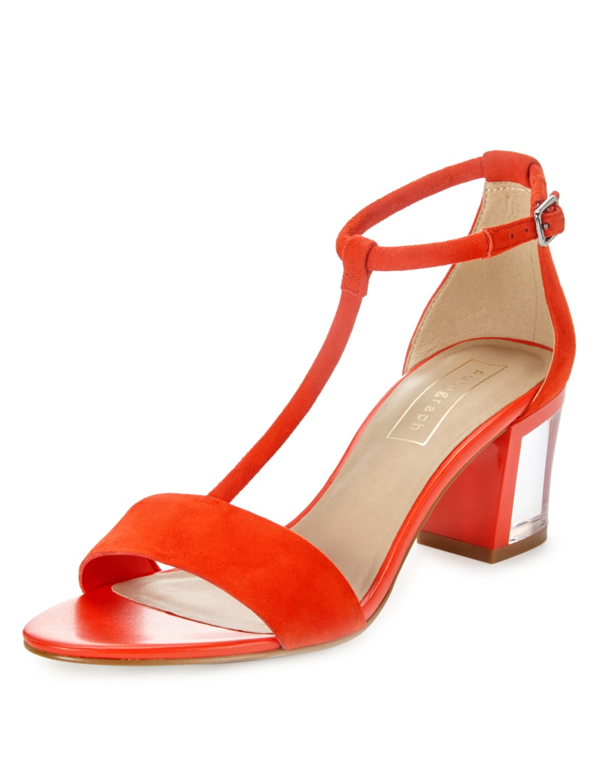 t bar block heel shoes