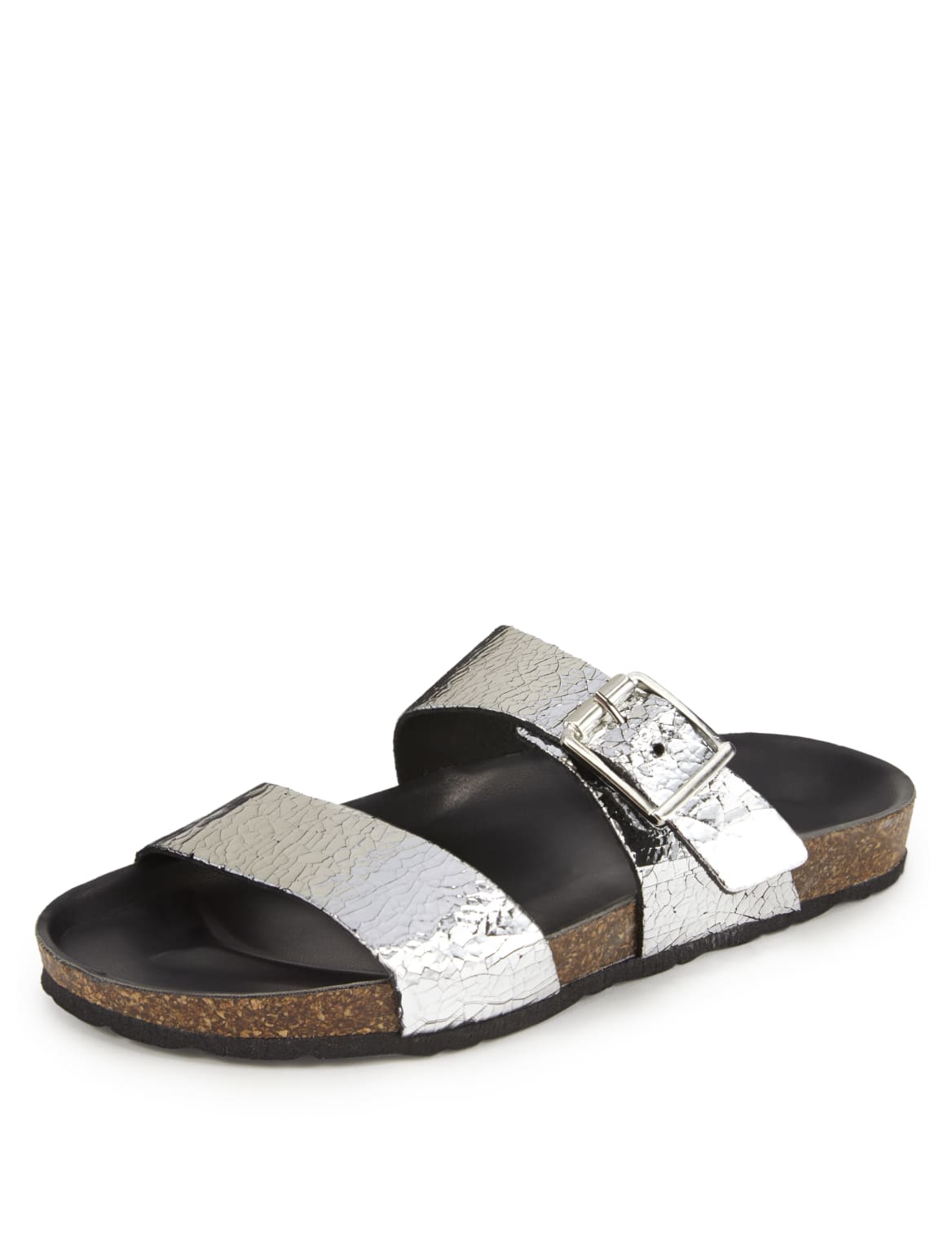 double strap mule sandals