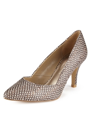 animal print wide fit shoes