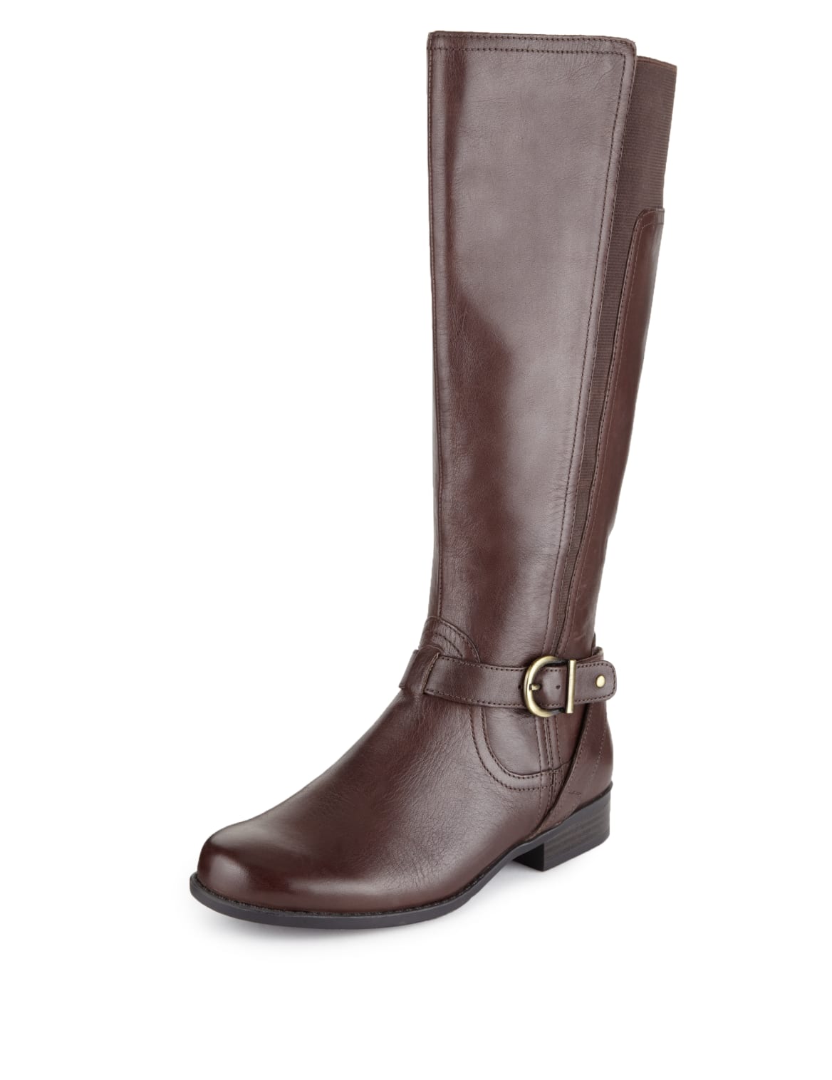 chocolate knee boots
