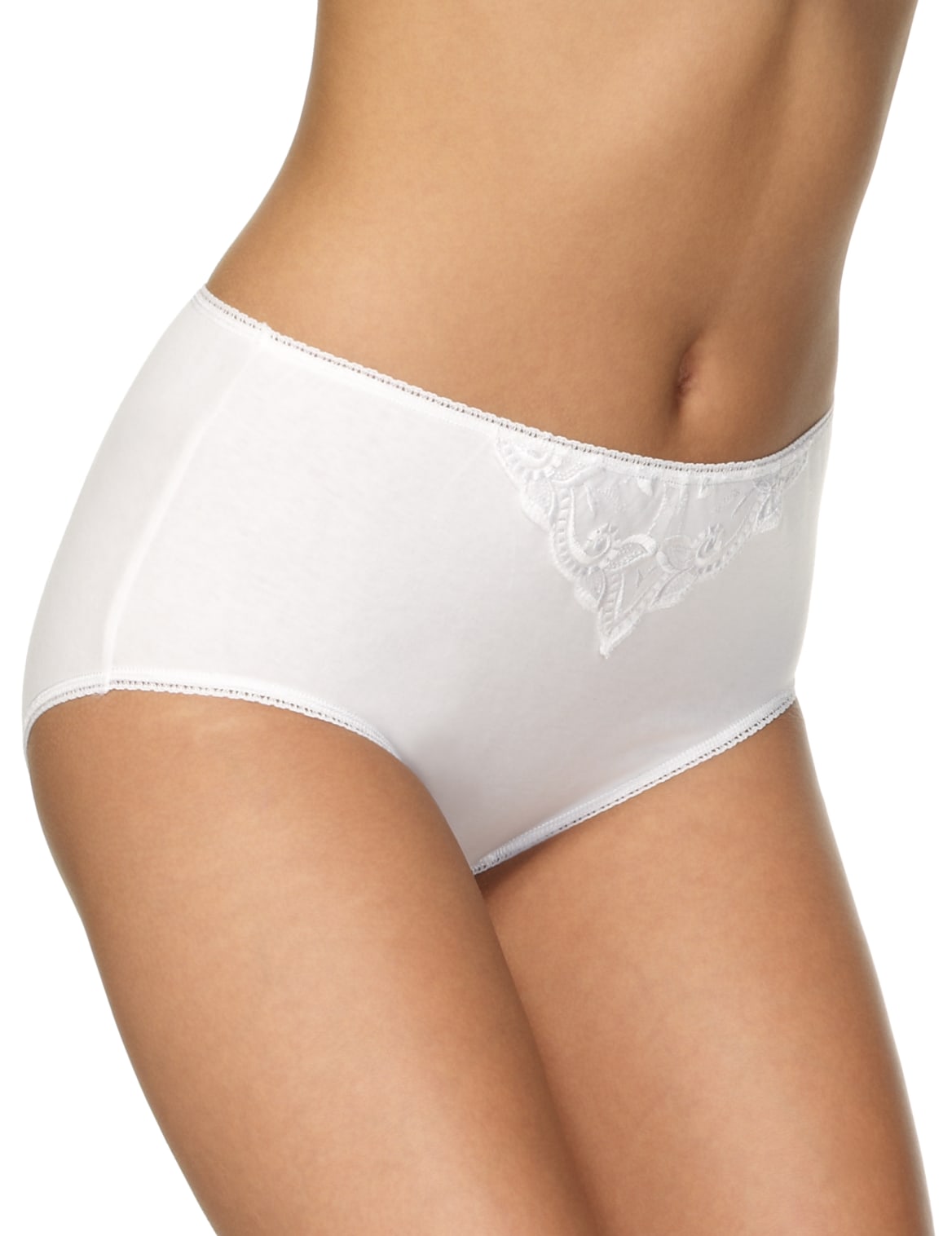 ladies cotton midi briefs