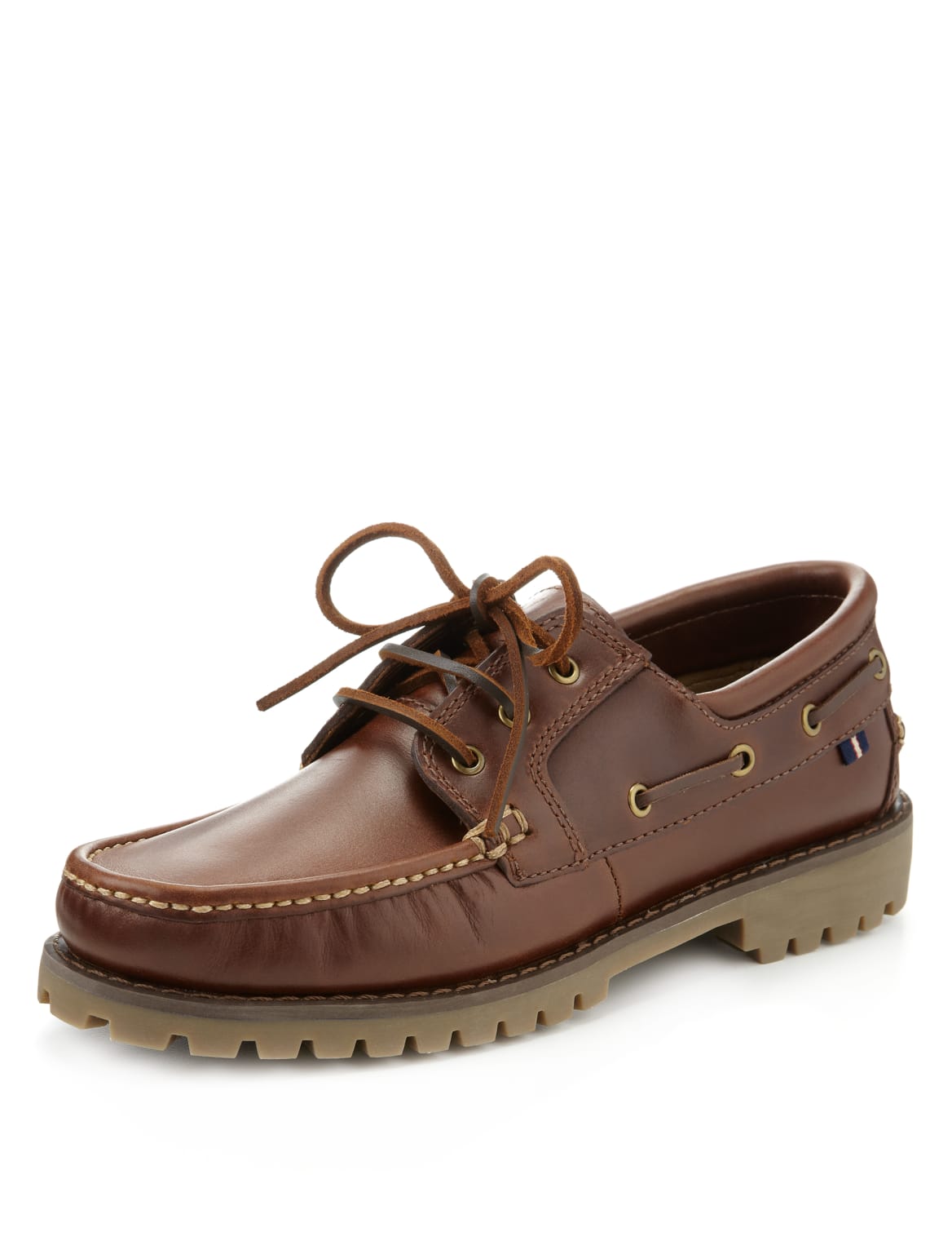 tan boat shoes women's