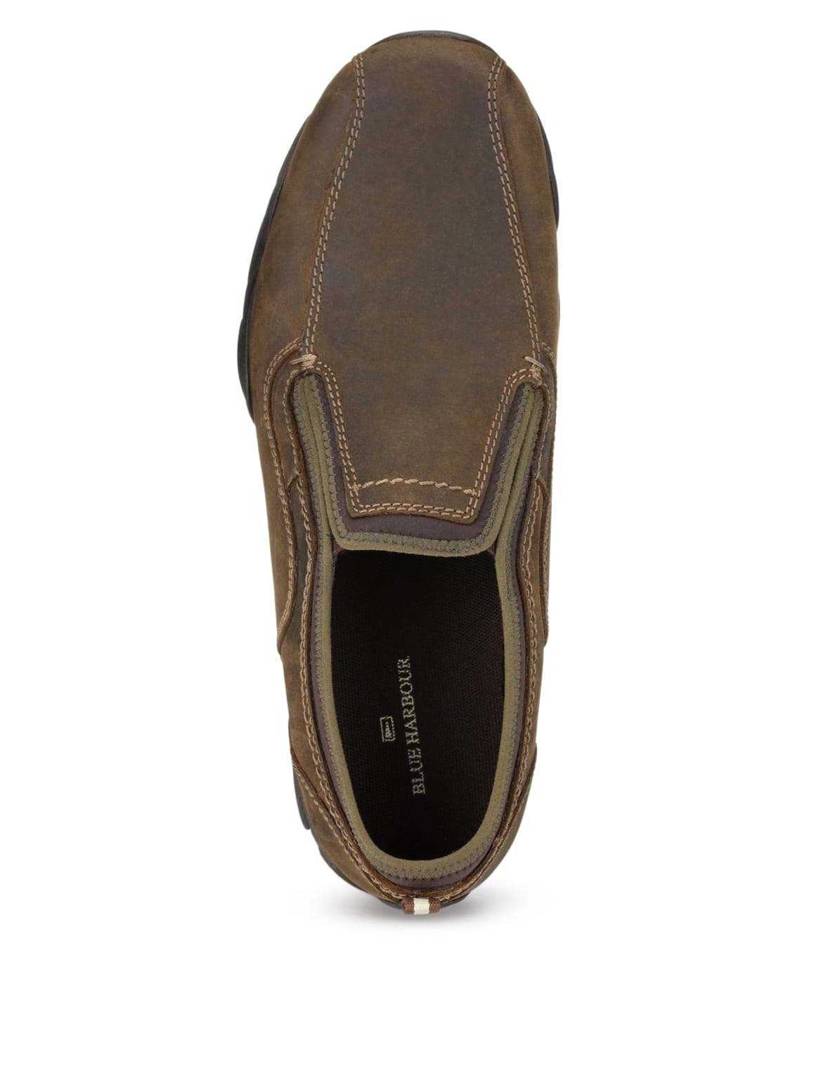 slip on leather trainers