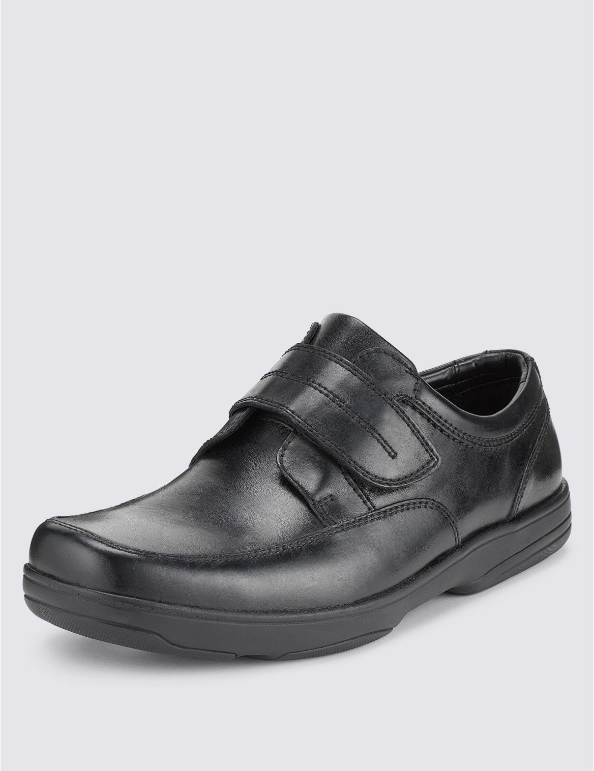 extra wide fit leather shoes with airflex ™