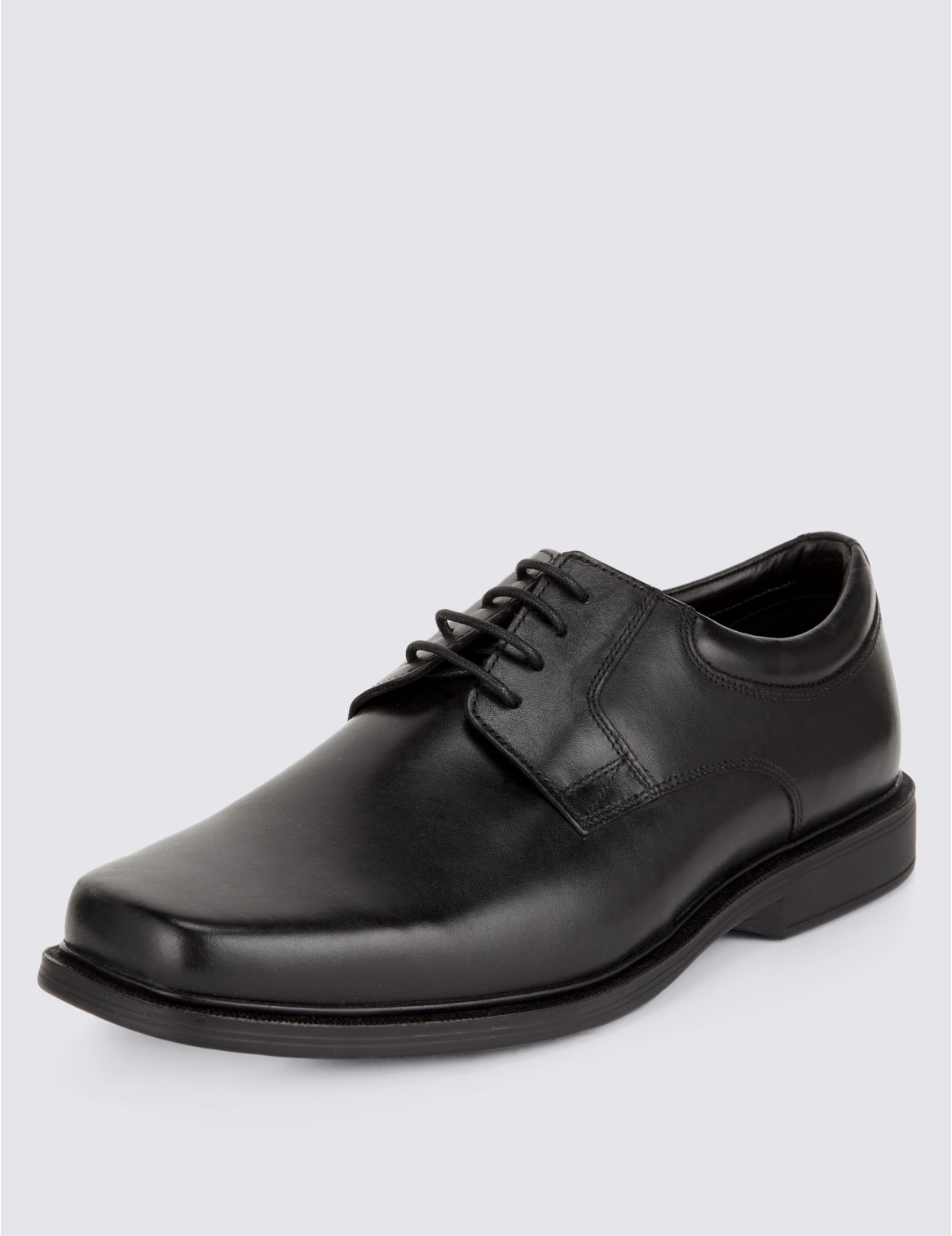 extra wide fit leather shoes with airflex ™