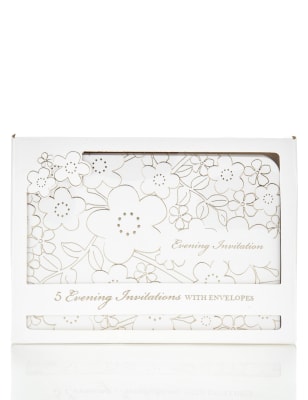 Evening wedding invitations marks spencer