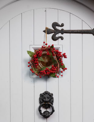 Mini Merry Berry Christmas Wreath