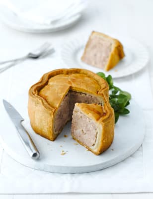 Extra Large Melton Mowbray Pork Pie Food