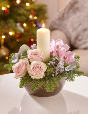 Frosted Christmas Arrangement