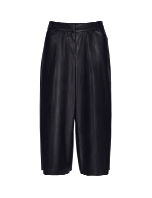 m and s black trousers