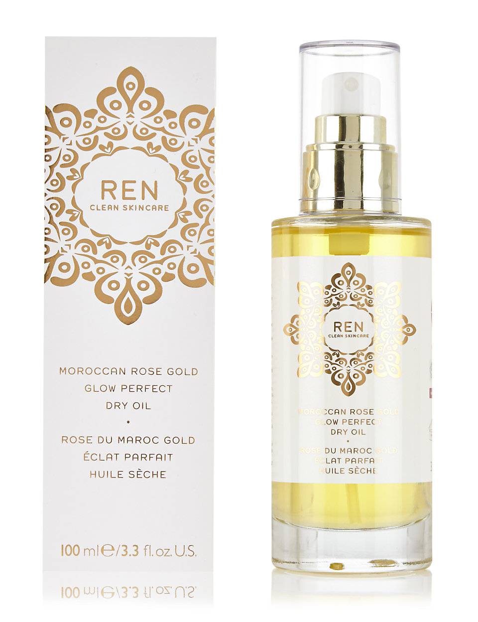 Moroccan Rose Gold Glow Perfect Dry Oil 100ml