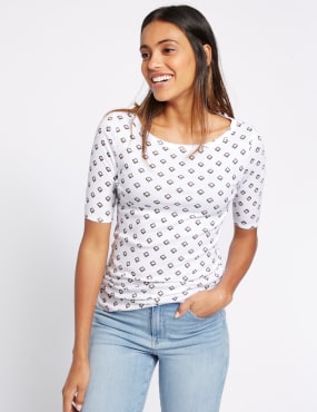 cotton t shirts marks and spencer