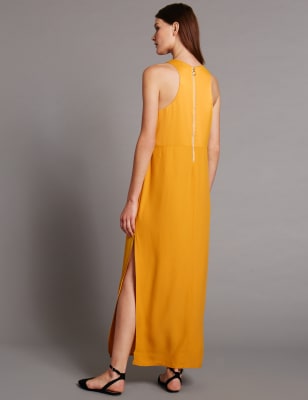 Tailored Fit Column Maxi Dress