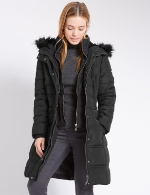 Image result for Marks and spencer petite padded coat