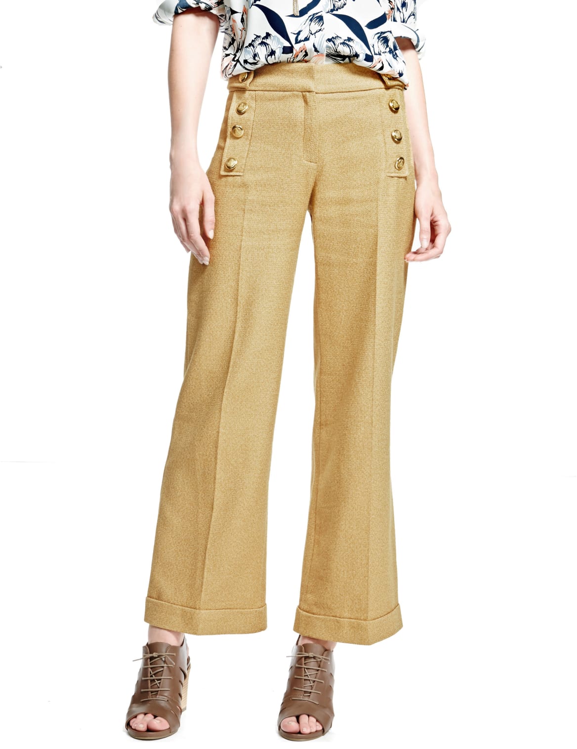 bootleg sports trousers