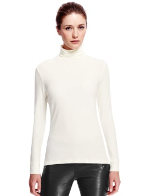 Ivory Polo Neck Top