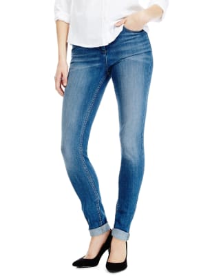 m and s black jeggings