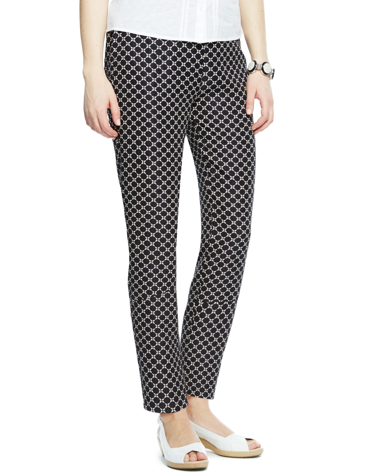 navy straight leg trousers womens