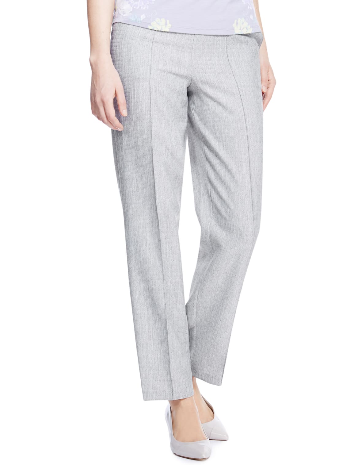 grey pull on pants
