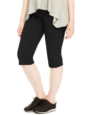 m&s ladies cropped joggers