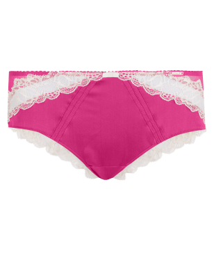 Breast Cancer Now CDC Silk Rose Lace Short Knickers