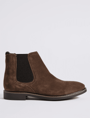 Suede Chelsea Boots