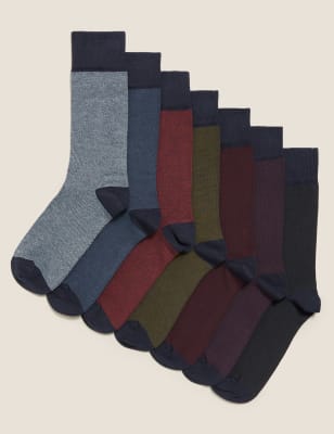 Носки мужские колор блок Cool & Freshfeet™ (7 шт)