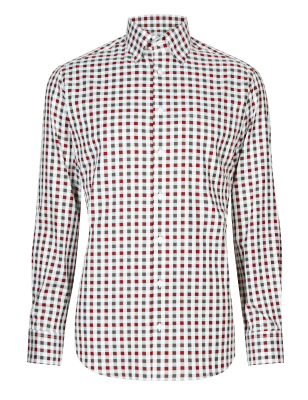 m&s men's shirts