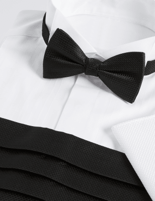 3 Piece Bow Tie, Cummerbunds & Pocket Square Set