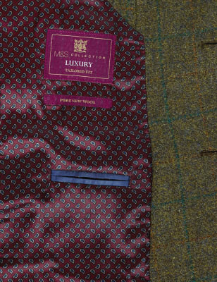 Pure New Wool Harris Tweed Check Jacket