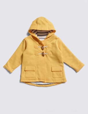 Pure Cotton Fisherman Hooded Sweatshirt