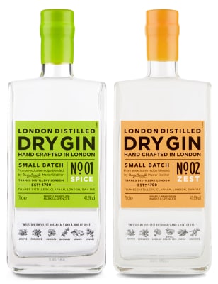 marks and spencer london dry gin