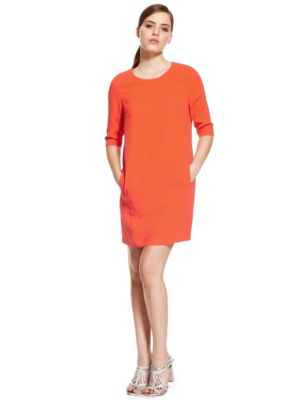 M&S Collection Petite Panelled Shift Dress