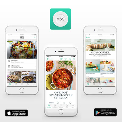 Mobile Apps Static content M&S