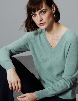 marks and spencer cashmere jumpers ladies