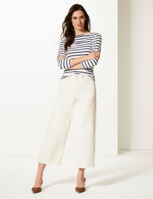 marks and spencer crop jeans