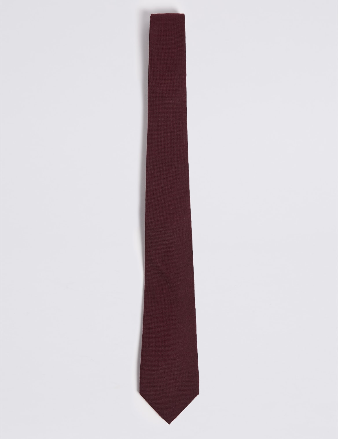 Cravate en laine textur??e. StyleForme du produit:Cravates;Slim