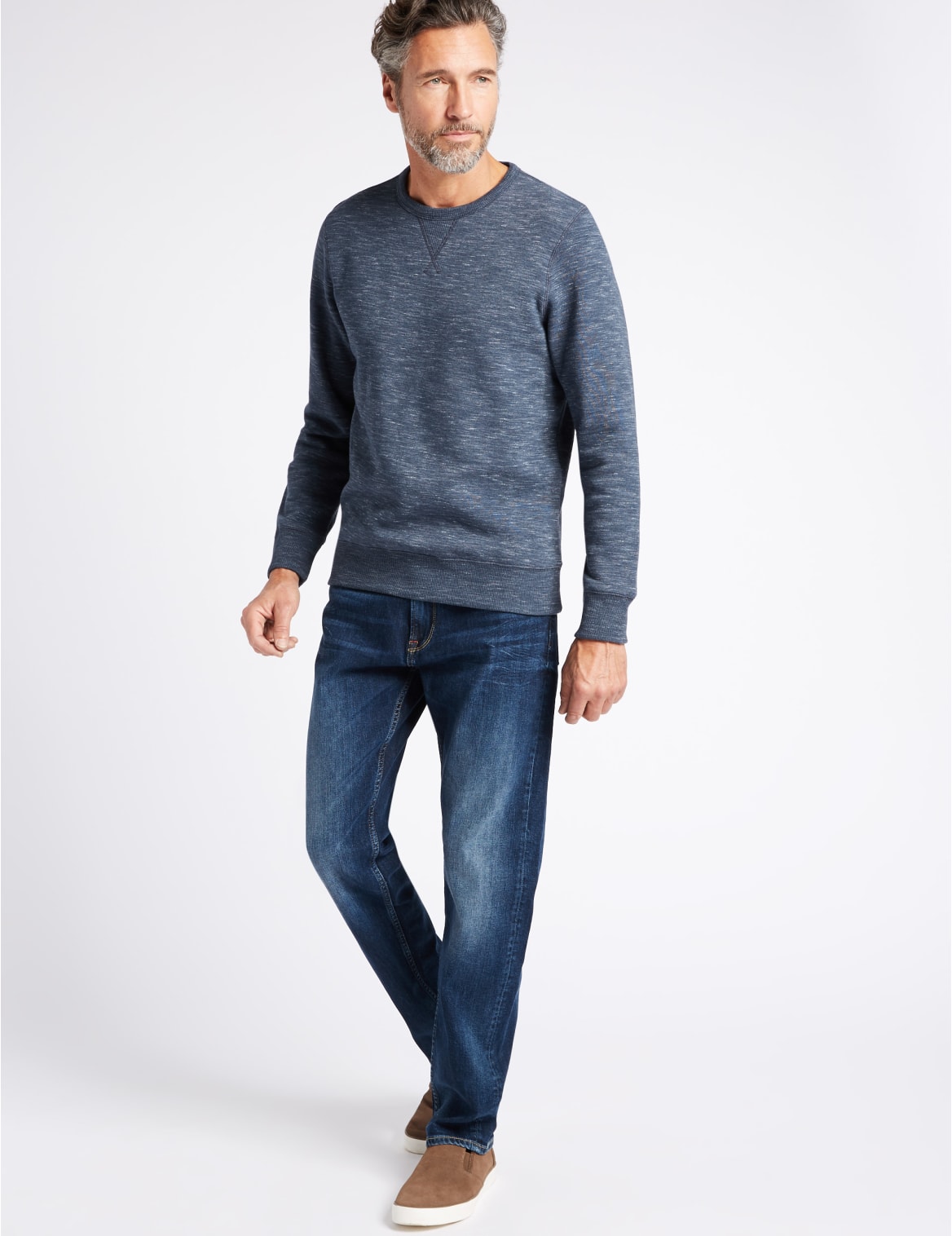 Jean extensible coupe fuselée