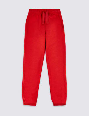 m&s cotton rich joggers