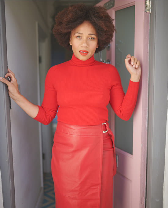 Natalie Lee Aka Style Me Sunday Shares Her Colourful Winter Style