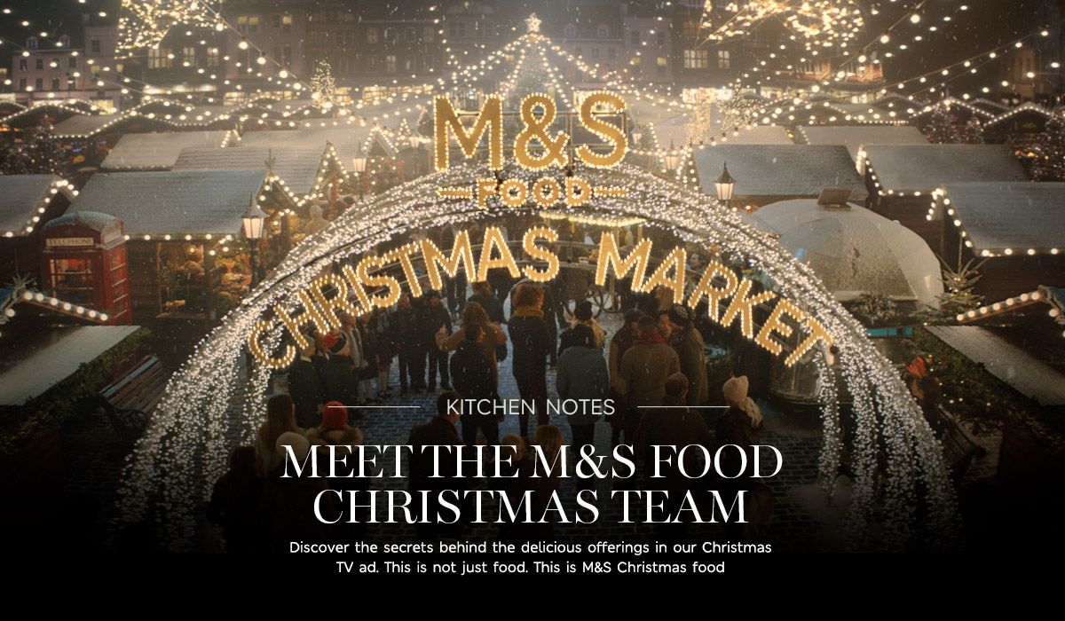 Meet the experts starring in the M&S Christmas food TV advert