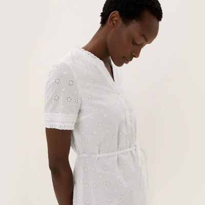 Best Broderie Anglaise Tops and Dresses | M\u0026S