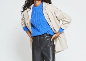 Leather trouser outfits for every 