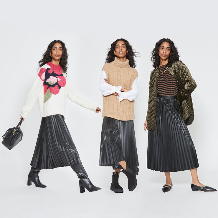 One Pleated Midi Skirt: 20 Ways!, How to Wear a Pleated Midi Skirt