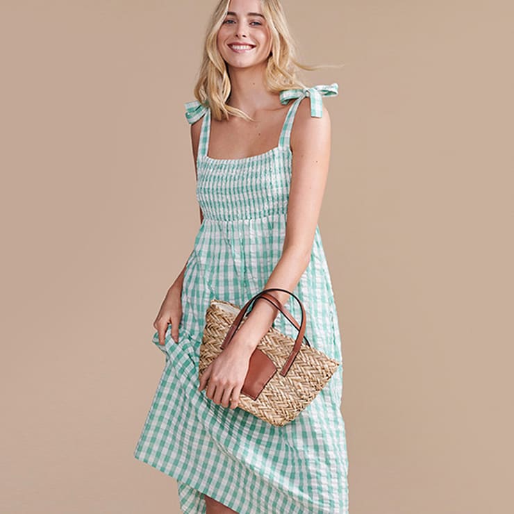 Best Gingham Tops and Dresses