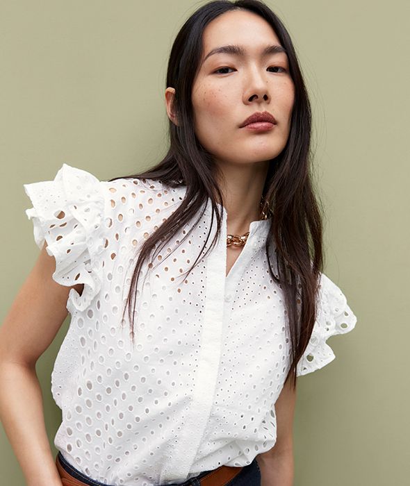 Best Broderie Anglaise Tops and Dresses M&S