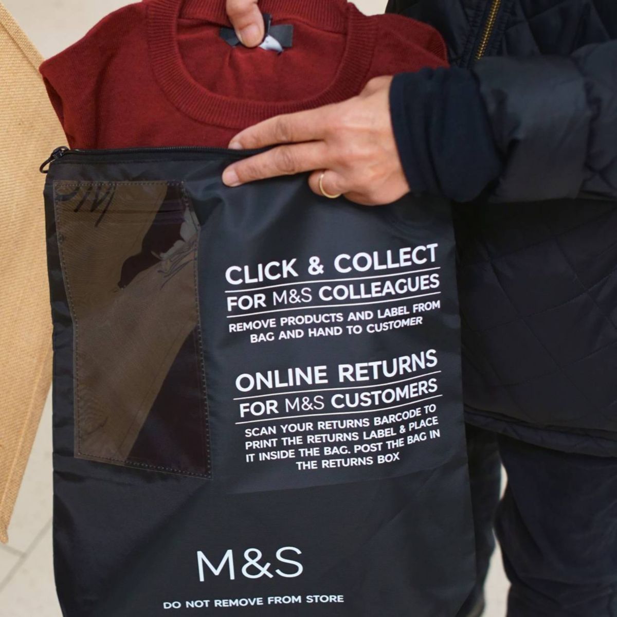 M&S rolls out 'Bring Your Own Bag' initiative for click-and-collect