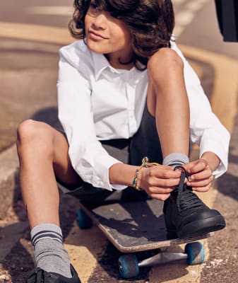 m&s boys school shoes